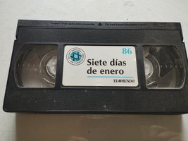 Siete dias de January juan ANTONIO Bardem - VHS Cassette Tape sin La Pac... - $9.90