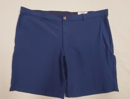 42 Club Room TECH Swiss Navy Blue STRETCH Classic Fit 9&quot; ECO Poly Shorts... - £21.36 GBP