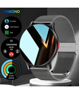 SENBONO Smart Watch HD Amoled Heart Rate Sport Tracker Waterproof iPhone... - $722.83 MXN