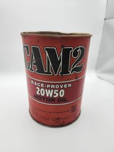 Cam 2 Race-Proven 20W50 Motor Oil Can Empty - £5.14 GBP