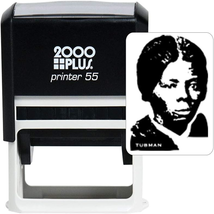Harriet Tubman Rubber Stamp/Self-Inking 1 1/2&quot; X 2 1/4&quot; Stamp/Made in the USA - £11.59 GBP