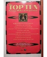 Star Trek Ferengi Top Ten List Poster Deep Space 9 - €46,87 EUR