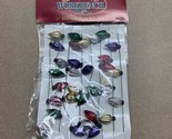 Mini Faux Ornament Garland For Mini Table Top Tree Vintage Sealed 1997 - £6.42 GBP