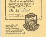 George Dickel Tennessee Water Conservation Society Certificate &amp; Members... - £21.73 GBP