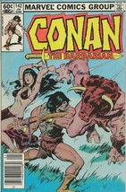 Conan the Barbarian #142 ORIGINAL Vintage 1983 Marvel Comics GGA - £7.92 GBP