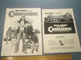 Movie Press Book 1977 CANDLESHOE Jodie Foster 19 pages AD PAD [Z106c] - £28.68 GBP