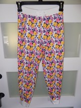 JANIE AND JACK FLORAL PRINT PANTS JOGGERS SIZE 8 GIRL&#39;S - £17.22 GBP