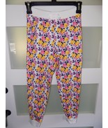 JANIE AND JACK FLORAL PRINT PANTS JOGGERS SIZE 8 GIRL&#39;S - $524.58 MXN