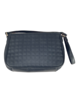 ANNE KLEIN 2 Handbag Baguette Black Quilted Purse Nylon - $427.46 MXN