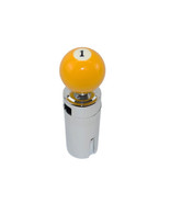 Yellow 1 Pool Ball Shift Knob Kit 13 15 18 Speed Eaton Fuller Semi Truck - $70.95