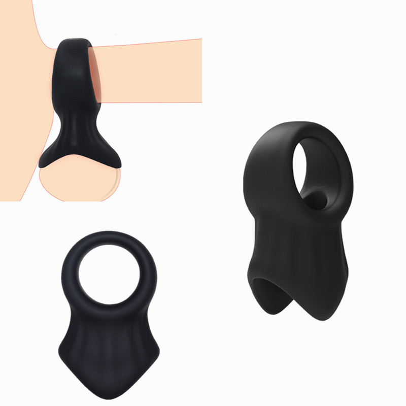 Reusable Penis Ring Scrotum Bondage Cock Ring Sex Toys For Men - $17.00