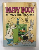 Daffy Duck In Twice the Trouble 1980 Vintage Big Little Book - £7.96 GBP