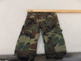 Children Youth American Made Woodland Camouflage Hunting Pants Broken Zi... - £10.98 GBP