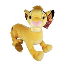 2002 Simba The Lion King Plush 20&quot; Disney Hasbro Jumbo Large Stuffed Ani... - $46.72