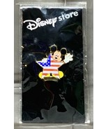 Disney Store Pin Mickey Mouse Flag Series America United States Flag Star - £6.75 GBP