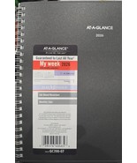 AT-A-GLANCE DayMinder 2026 Weekly Monthly Planner Gray Small 5 x 8 (GC20... - €22,02 EUR
