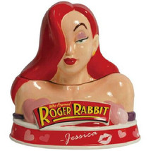 Walt Disney&#39;s Roger Rabbit, Jessica Rabbit Ceramic Cookie Jar 2013 NEW U... - £83.20 GBP