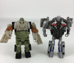 Transformers Silver Knight Optimus Prime Hound Figure Lot 1 Step Series Hasbro - £11.85 GBP
