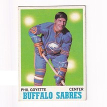 Phil Goyette 1970 71 Topps 127 Buffalo Sabres NHL Hockey - £1.96 GBP