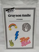 Grayson Smile Peace Sign Keep It Real Stickers - £9.56 GBP