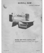 Fits Dremel - Model 1671 16 Scroll Saw Operator&#39;s &amp; Parts Manual - $11.26 CAD