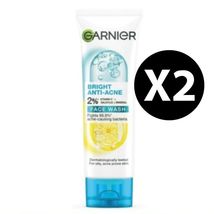 Garnier Bright Complete Anti Acne Face Wash Vit C Salicylic Acid Cleanse... - $33.15
