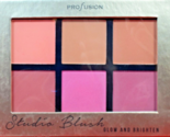 Profusion Studio Blush Glow and Brighten 6 Color Blush Palette New Makeup - $10.04