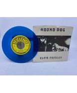 VTG Elvis Presley Hound Dog &amp; I Want You 45rpm w/ Sun Label 224 Blue Vin... - £116.49 GBP