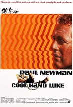Cool Hand Luke Poster 24x36 Paul Newman 1967 Psychedelic 61x90 cm - £19.92 GBP