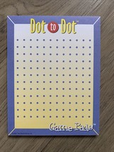 Dots to Dots Game Pad Paper Booklet 50 Pages NEW - $4.93