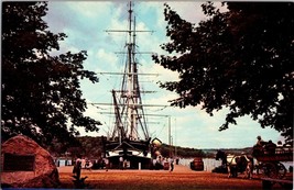 Vintage Mystic Seaport Postcard - Charles W. Morgan - New London News Co. - £2.35 GBP