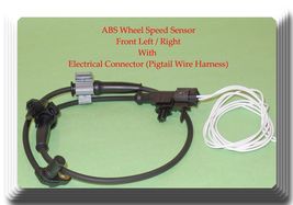 ABS Wheel Speed Sensor W/Connector Front-Left/Right Fits: Cadillac Chevrolet GMC - £11.94 GBP