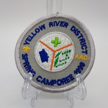 Vintage 1999 BSA Yellow River District Spring Camporee 3&quot; Diameter Patch - £8.58 GBP