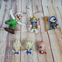 Action Figures Missalenios Lot of 5 Dragon Ball Z Mario Treasure X Gold Spell - £7.45 GBP