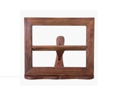 Handmade Natural Wood Folding Lectern 28X24cm 11&quot;X9.5&quot; Christian Stand - £29.09 GBP