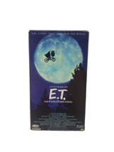 1982 E.T. The Extra Terrestrial VHS Green &amp; Black Tape MCA - $3.91