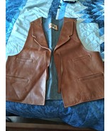 Mens leather vest XXL - €85,28 EUR