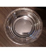 Antique 925 Sterling Silver Patterned Wallace 110 Bowl Free Shipping - $1,892.66 MXN