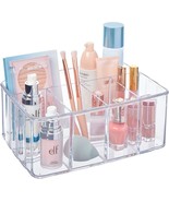 STORi 5-Compartment Clear Acrylic Organizer Rectangular Divided Makeup S... - £15.63 GBP