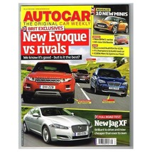 Autocar Magazine July 20 2011 mbox2780 New Evoque vs Rivals - Full road test new - £3.91 GBP