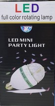 LED Rotating Light Lighting Full Color Disco Party Crystal Ball Lights E... - £8.68 GBP