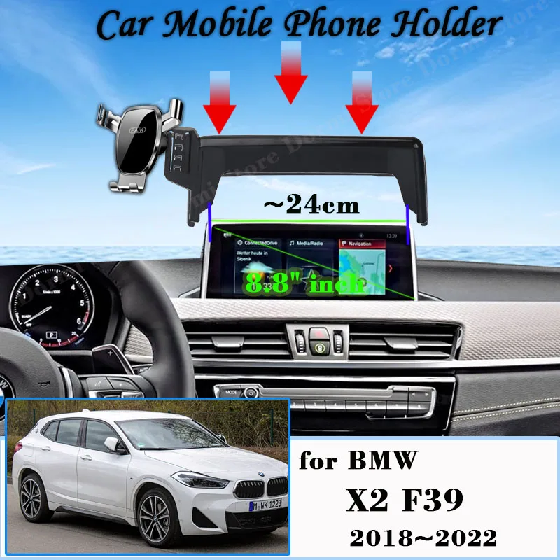 Car Mount for BMW X2 F39 2018 2019 2020 2021 2022 Screen Mobile Phone Holder GPS - £18.42 GBP+