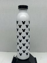 Disney Stainless Steel Water Bottle White With Black Mickey Mouse Heads ... - $303.39 MXN