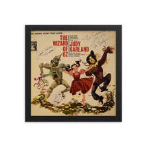 Signed Rare original &quot;Wizard Of Oz&quot; soundtrack album Reprint - £60.09 GBP