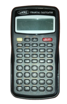 Financial Calculator by Le World FOR PARTS ONLY - $31.74