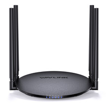 AC1200 Wireless WiFi Router Dual Band Long Range Coverage w/Gigabit WAN/LAN - £34.88 GBP