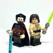 2pcs Jedi Count Dooku and Qui-Gon Jinn Minifigures Star Wars Tales of the Jedi - £5.49 GBP