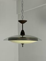 Murano Glass And Brass Chandelier Attributed To Fontana Arte, 1960s-
sho... - $38,216.73 MXN