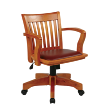 Deluxe Wood Banker's Chair - $325.00