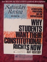 Saturday Review May 22 1971 Student Rights Nat Hentoff Judd Marmor - £6.79 GBP